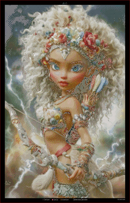 Diamond Painting "Arrow Queen" (50x80cm) by Trible C Design