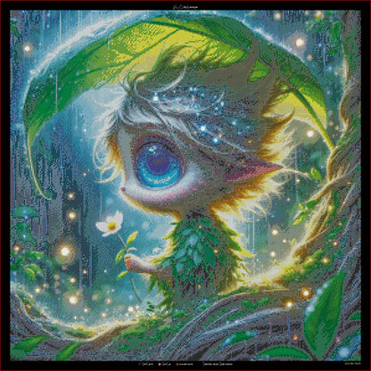 Vorbestellen: Diamond Painting "Mika Moosig" (70x70) by Lexxy.ai