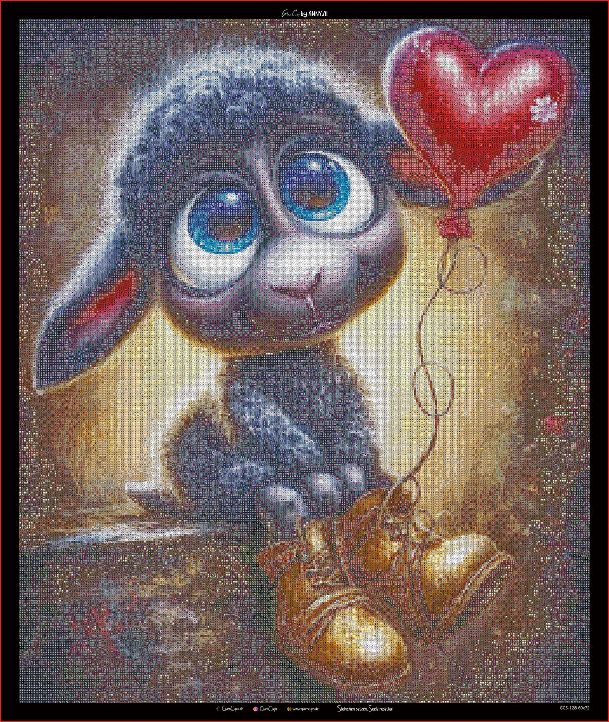 Diamond Painting "Benny" by Anny 60x72cm