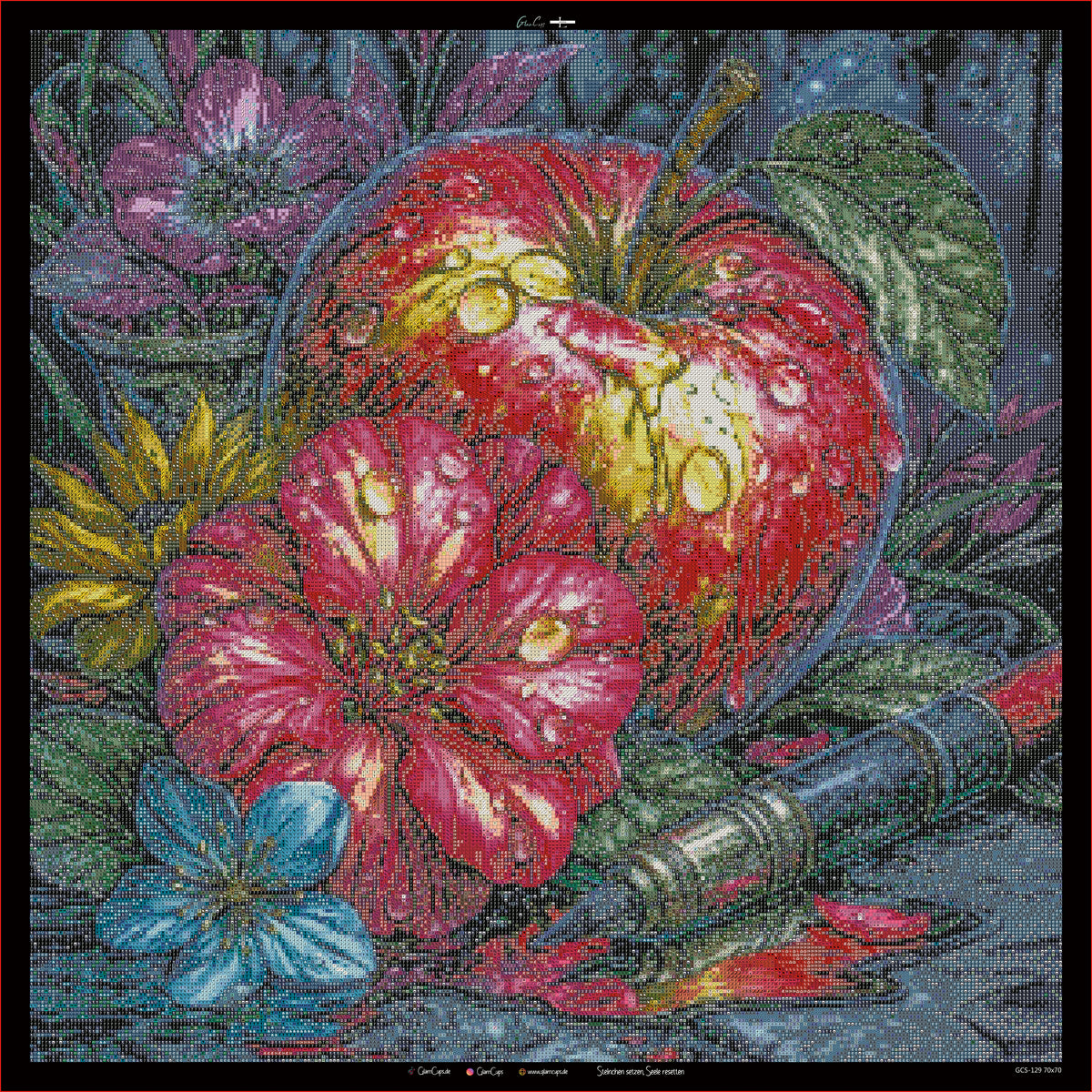 Diamond Painting "Apfelgeflüster" by Lexxa 70x70cm