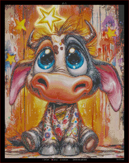 Diamond Painting "Milky"  50x64cm