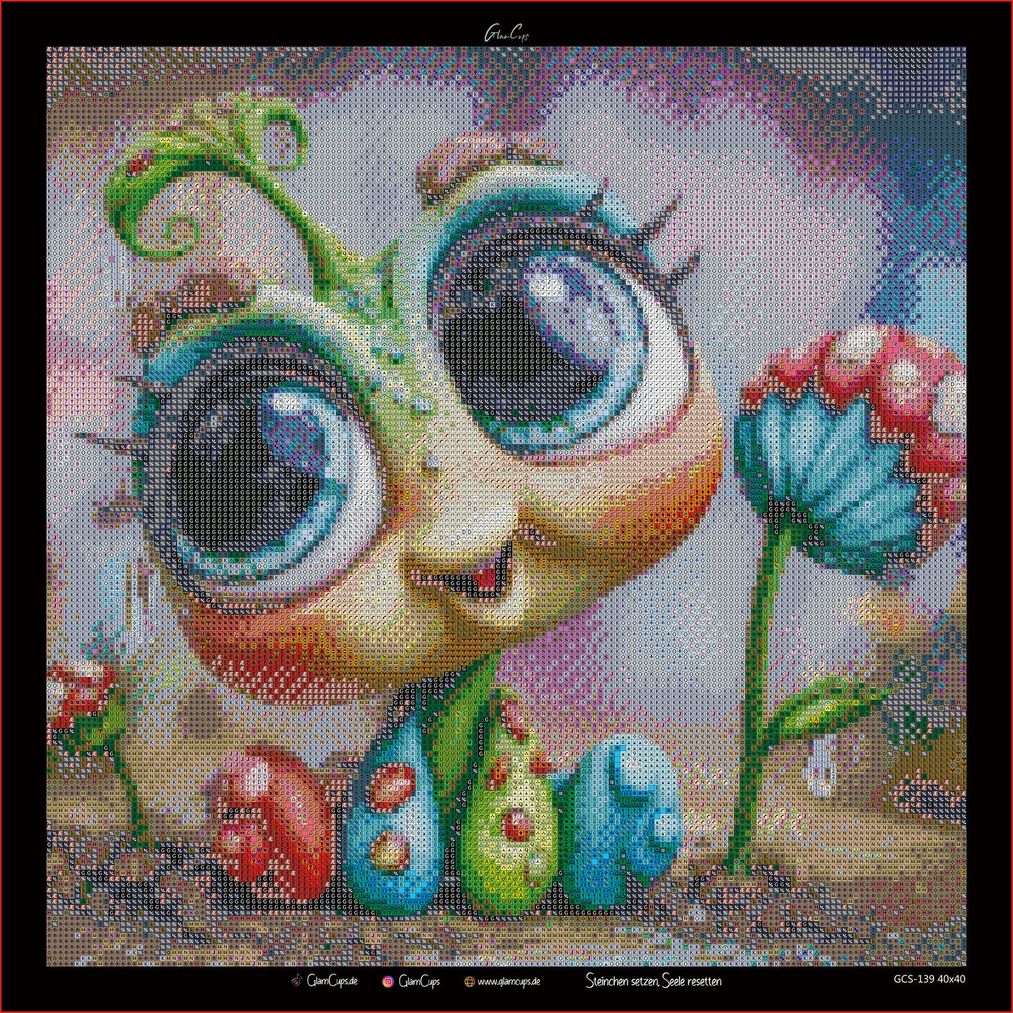 Vorbestellen: Sprosse -Mariannchen- 40x40cm