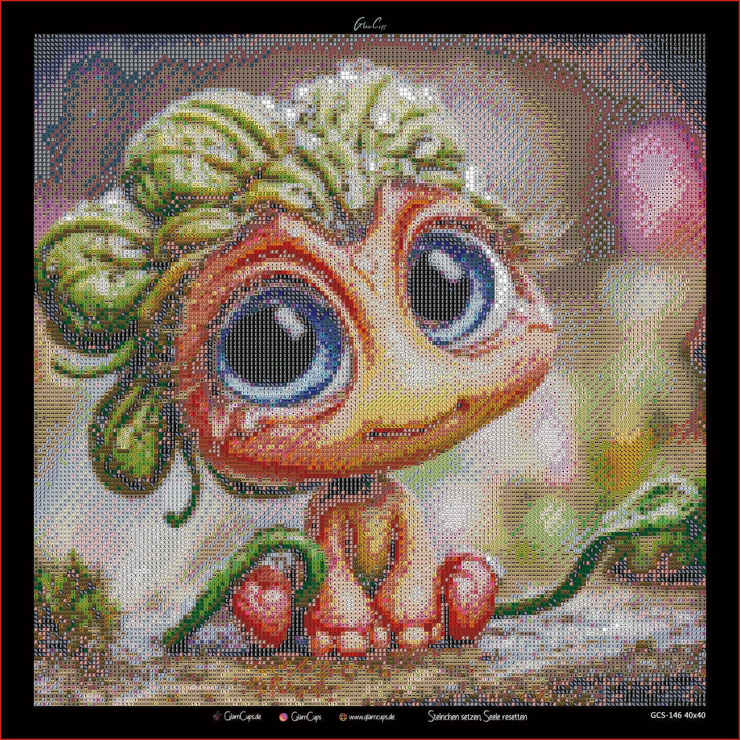 Vorbestellen: Sprosse -Waltraud- 40x40cm