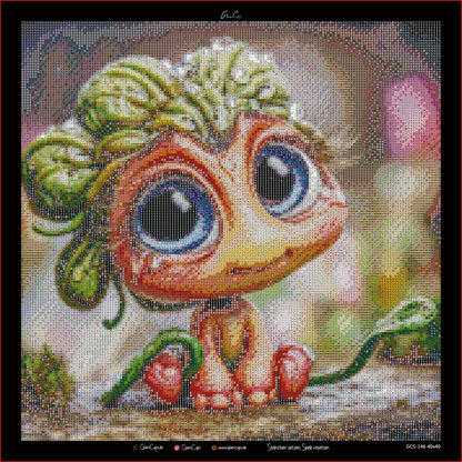 Vorbestellen: Sprosse -Waltraud- 40x40cm