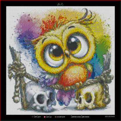 Vorbestellen: Diamond Painting "Eule" by Lexxa 35x35cm