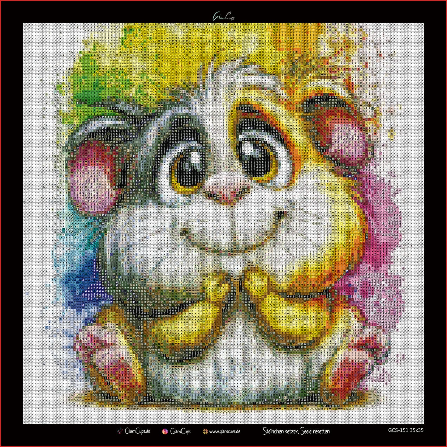 Vorbestellen: Diamond Painting "Hamster" by Lexxa 35x35cm
