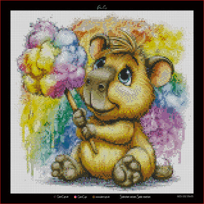 Vorbestellen: Diamond Painting "Capybara" by Lexxa 35x35cm