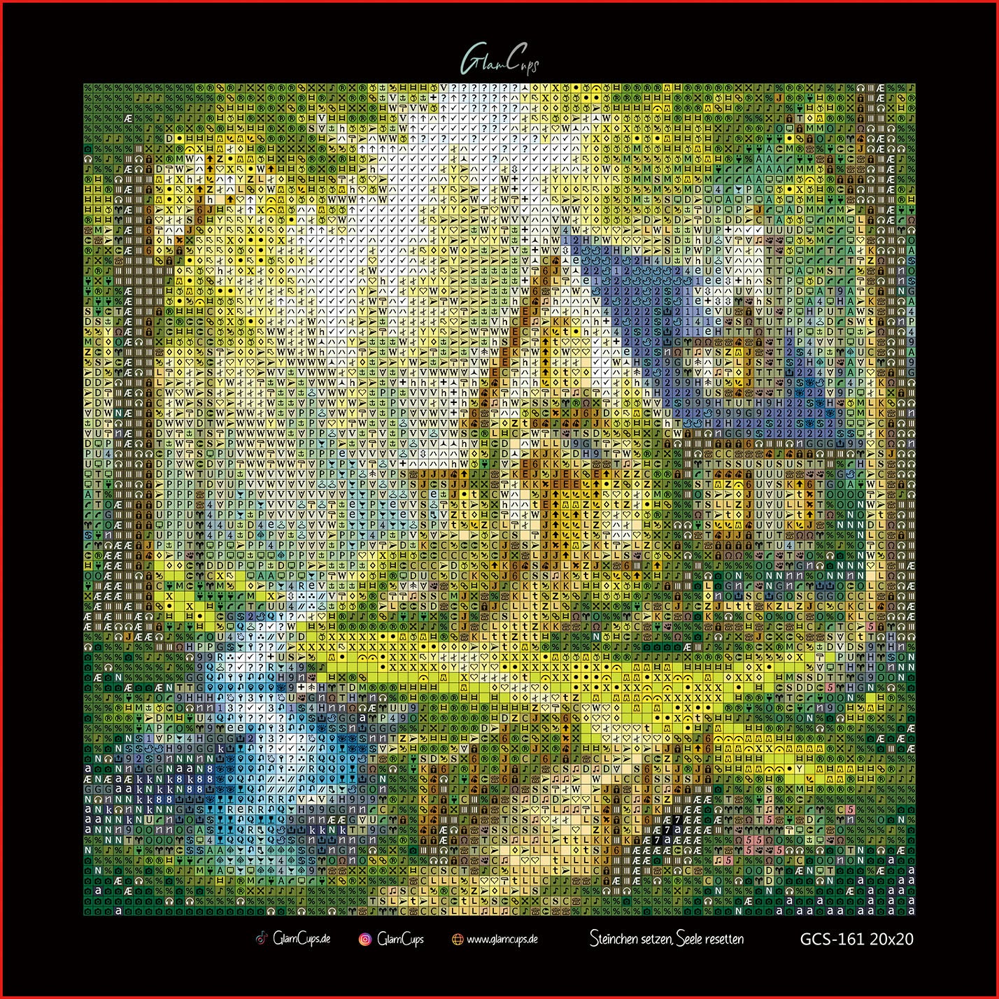 Vorbestellen: Diamond Painting "Daheim" by Glammy 20x20cm