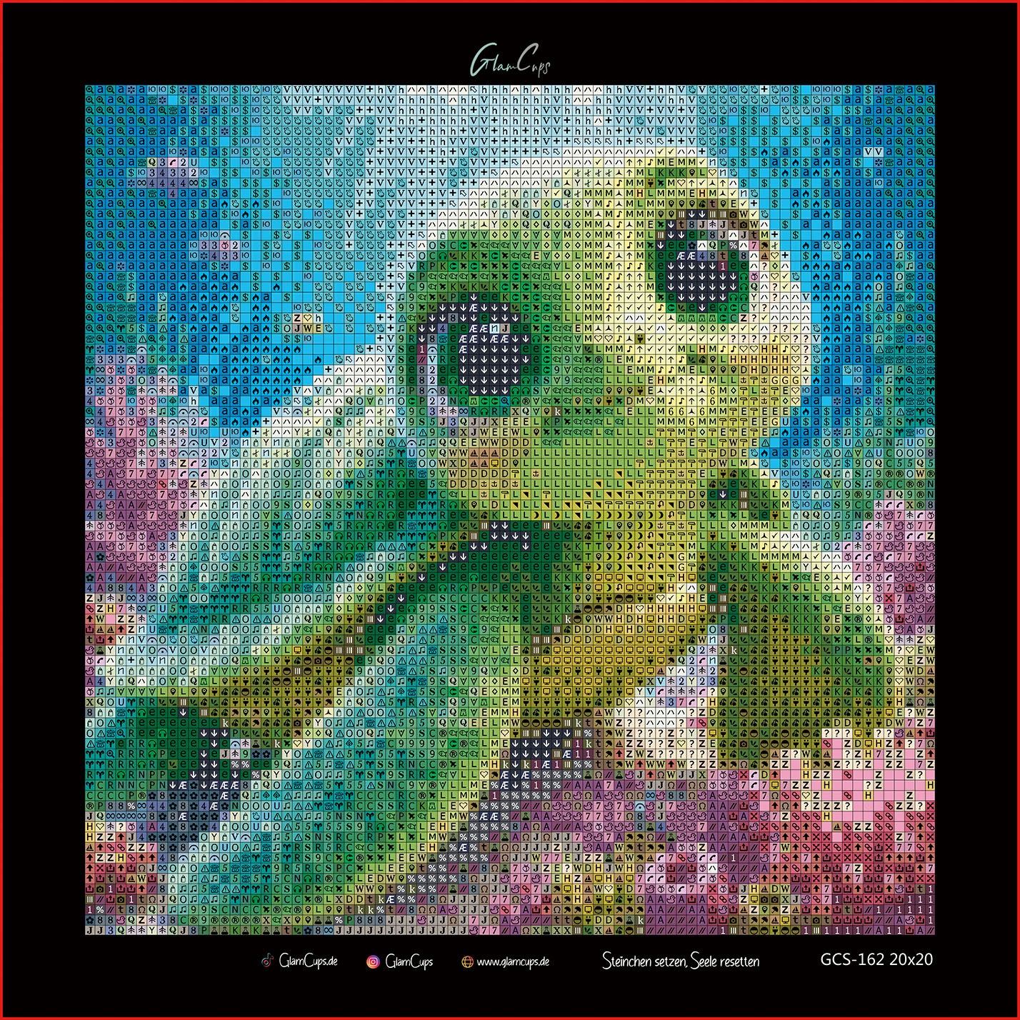 Vorbestellen: Diamond Painting "Schildi" by Glammy 20x20cm
