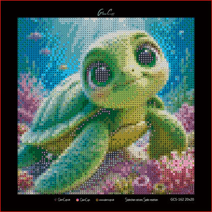Vorbestellen: Diamond Painting "Schildi" by Glammy 20x20cm
