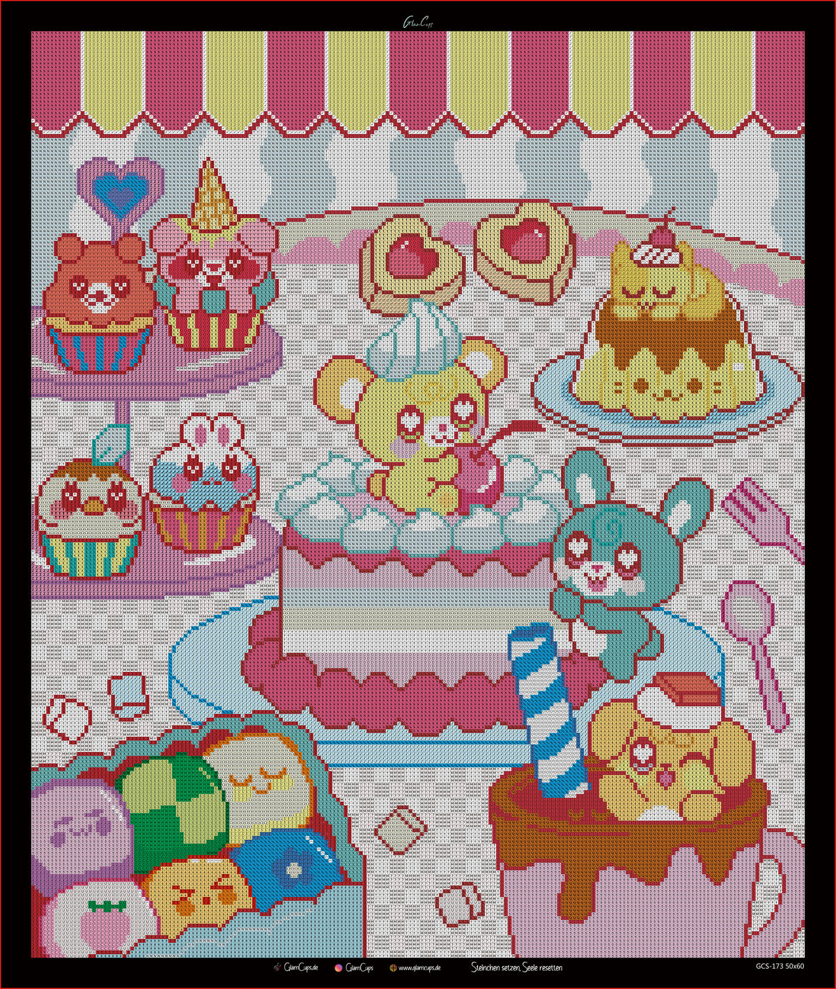 Diamond Painting Art Edition "Sweets by Ysavicta"  50x60cm