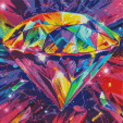 Diamond Painting "Diamond" (28x28) by Trible C Design