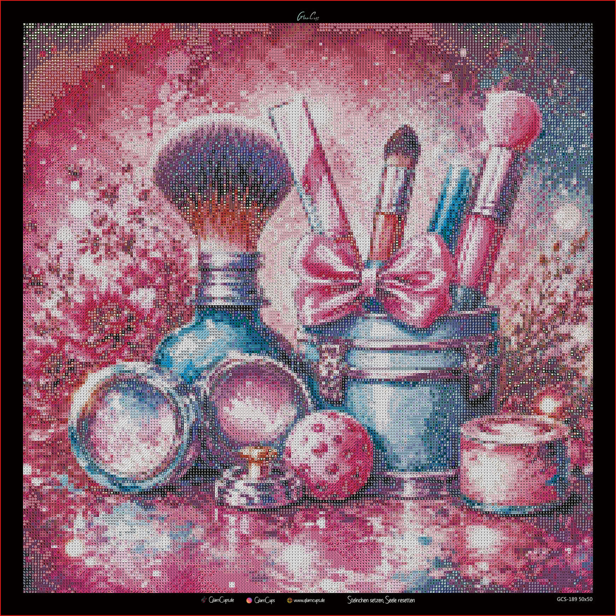 Diamond Painting "Beauty" (50x50) by Trible C Design