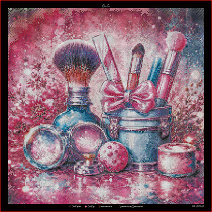 Diamond Painting "Beauty" (50x50) by Trible C Design
