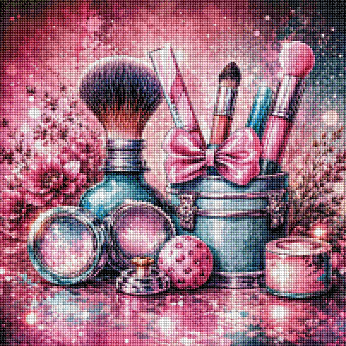 Diamond Painting "Beauty" (50x50) by Trible C Design