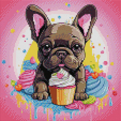 Diamond Painting "French Cake" (28x28) by Trible C Design