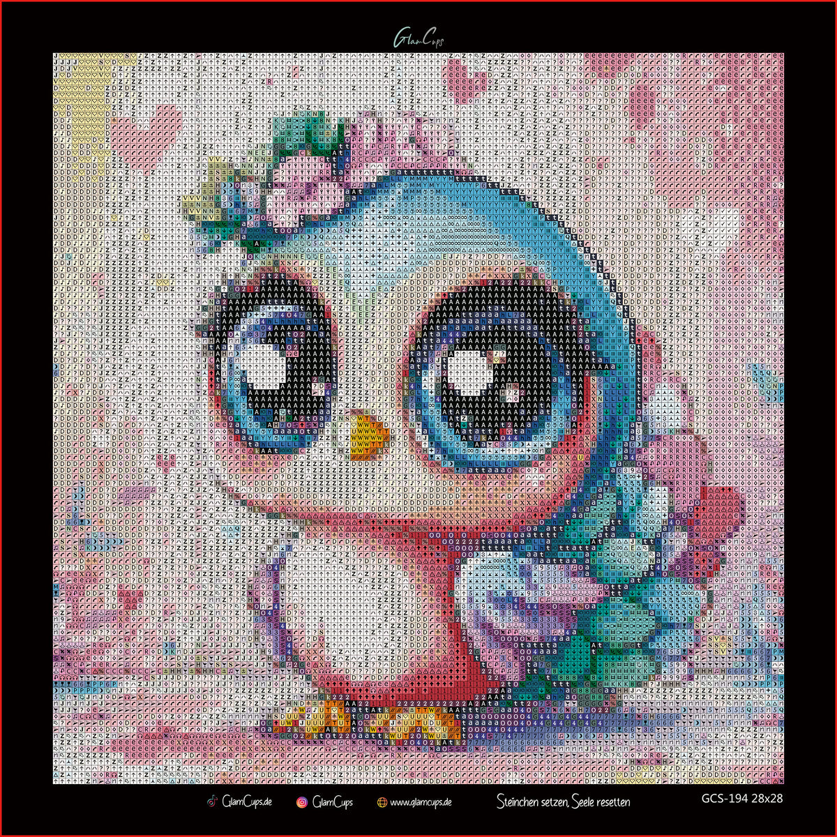 Diamond Painting "Piepmatz" (28x28) by Tribls C Design