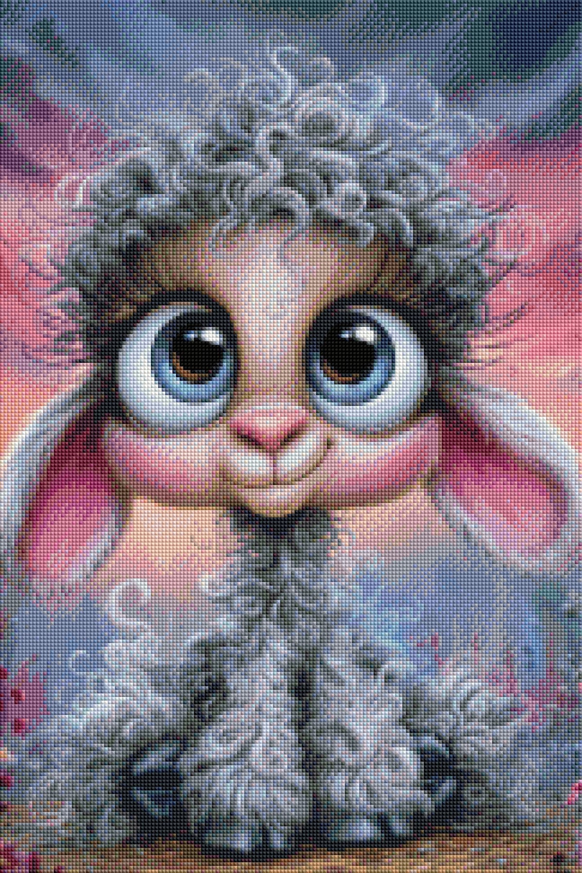 Diamond Painting "Määhry" (40x60) by Kreativköter Mr. Clay