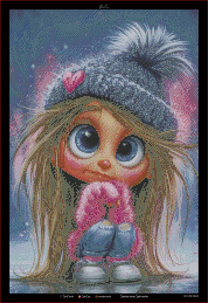 Diamond Painting "Tiffany" (40x60) by Kreativköter Mr. Clay