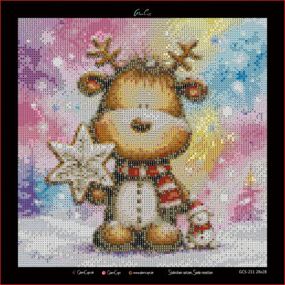 Diamond Painting "Sterndu" (28x28) by Glammy
