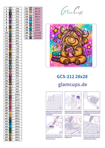 Diamond Painting "Elfie" (28x28) by Glammy