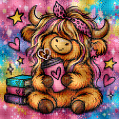 Diamond Painting "Elfie" (28x28) by Glammy