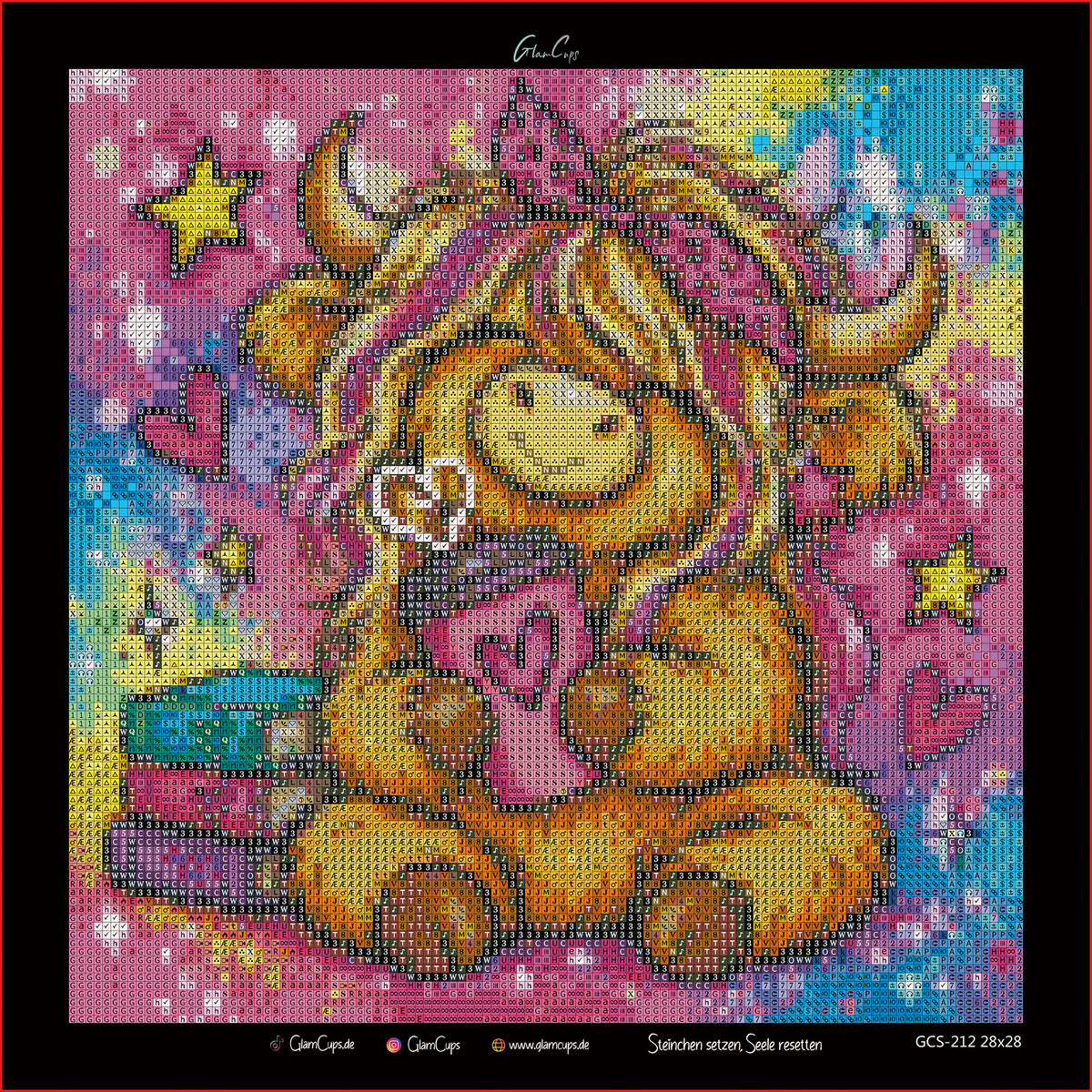 Diamond Painting "Elfie" (28x28) by Glammy