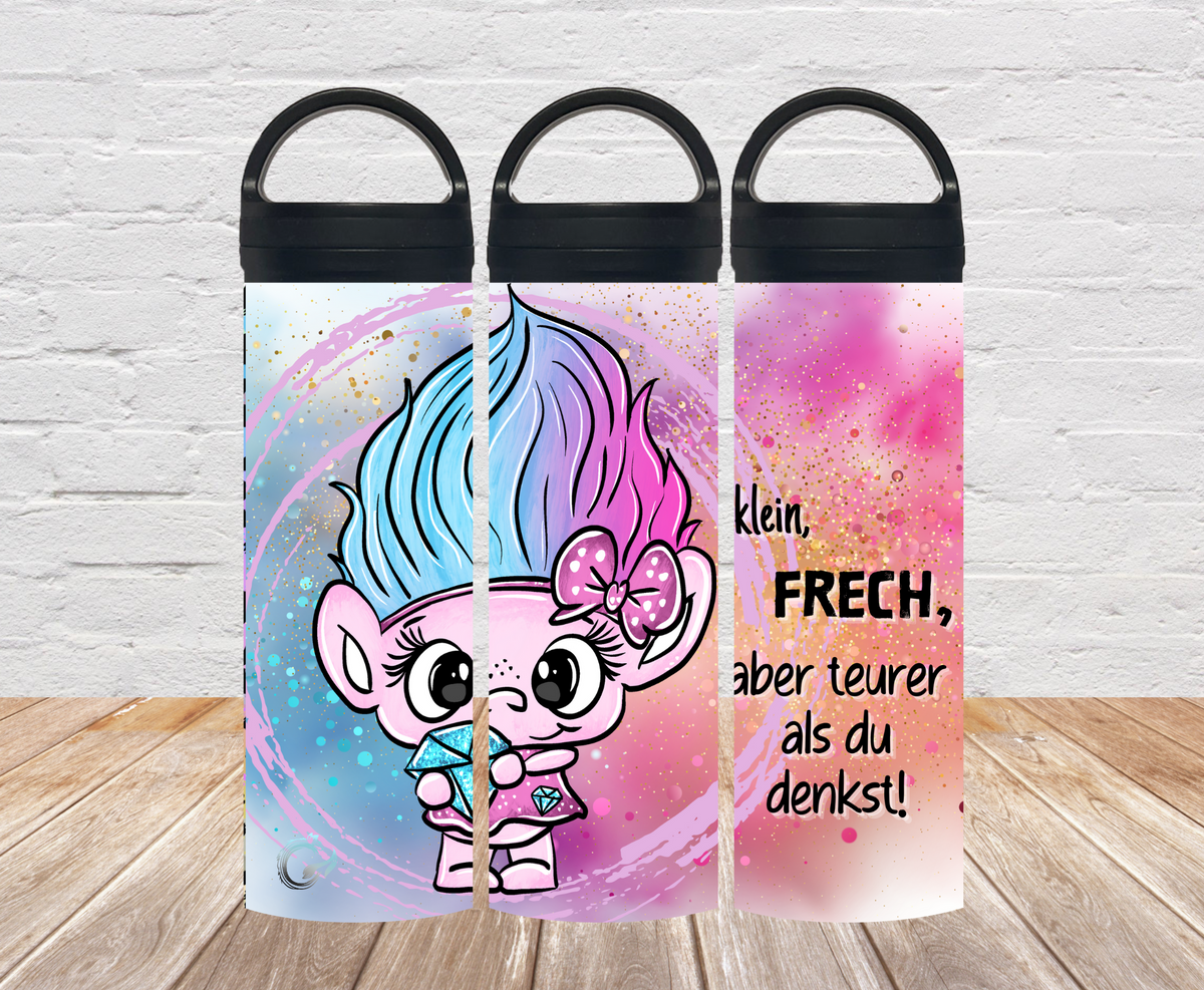Klein, frech…