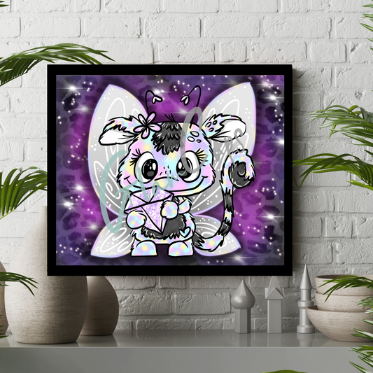 Diamond Painting "Schmuse" 70x60cm