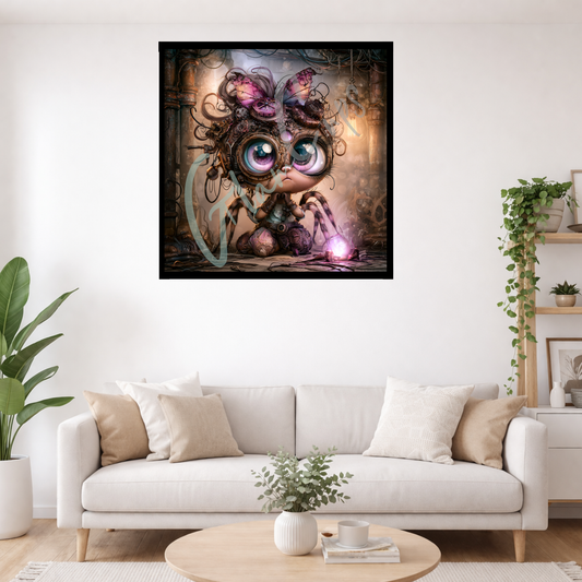 Vorbestellen: Diamond Painting "Steampunk Spider" (50x50)