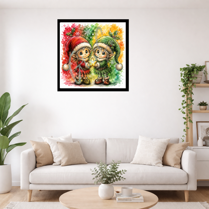 Vorbestellen: Diamond Painting "Wichtel" (40x40) by Lexxa