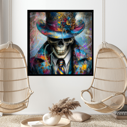 Diamond Painting "Carnival of Bones" 90x90cm
