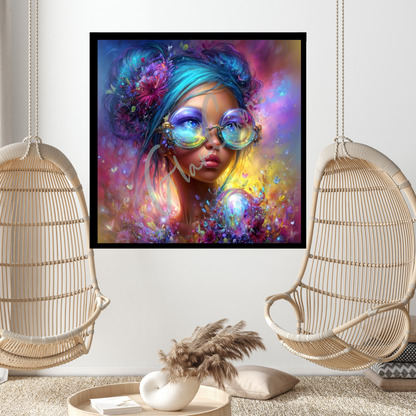 Diamond Painting "AuroraVision" 80x80cm