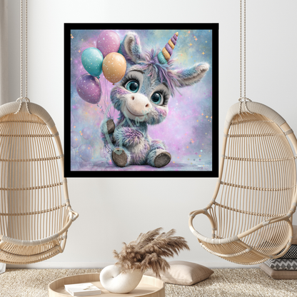 Diamond Painting "DonkeyUncicorn" 80x80cm