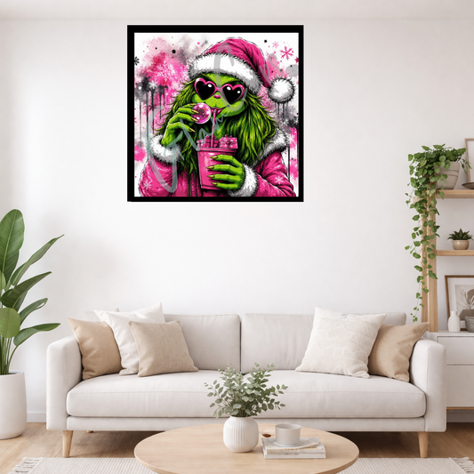 Vorbestellen: Diamond Painting "Green Girl" (45x45) by Trible C Design