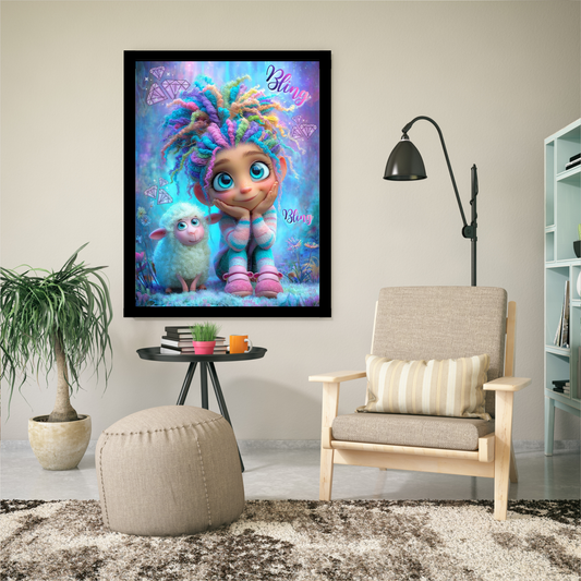 Vorbestellung: Diamond Painting "Community Bild (Snowi)" 70cmx95cm