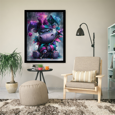 Diamond Painting "Doktor Durcheinander by Steinchensuchti" 70cmx85cm