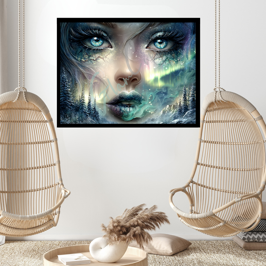 Vorbestellung: Diamond Painting "Northern Girl - by Trible-C-Design" 90x120cm