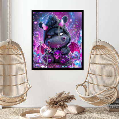 Vorbestellen: Diamond Painting "Flügel aus Fantasie by Steinchensuchti" 70cmx80cm