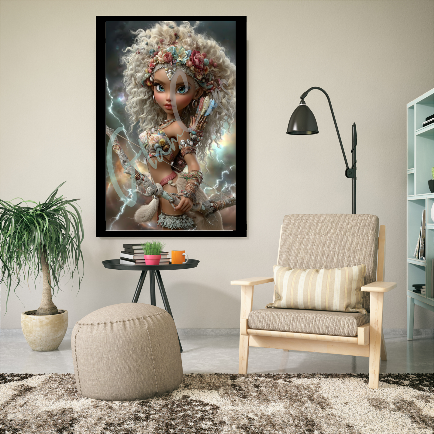 Diamond Painting "Arrow Queen" (50x80cm) by Trible C Design