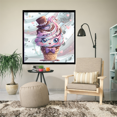 Diamond Painting "Eiscream" (50x50cm) by Trible C Design