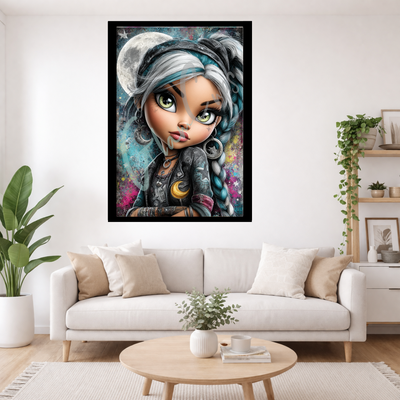 Vorbestellen: Diamond Painting "To the Moon by LEXXA" 60x90cm