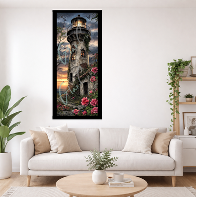 Diamond Painting "Licht der Verlorenen Küste" 52x131cm