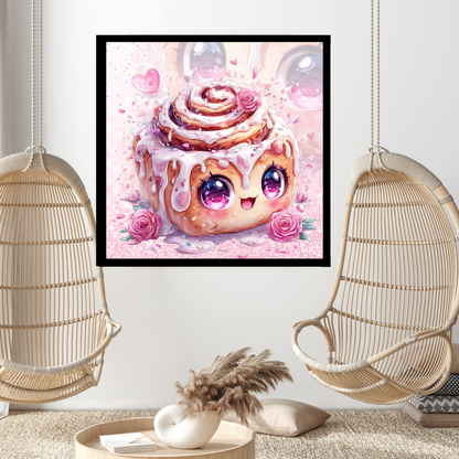 Vorbestellung: Diamond Painting "Cinnamon-Roll  - by Trible-C-Design" 50x50cm