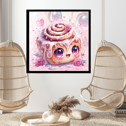 Vorbestellung: Diamond Painting "Cinnamon-Roll  - by Trible-C-Design" 80x80cm