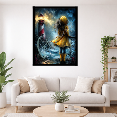 Vorbestellung/Diamond Painting "Ruf der Wellen" (65x87) by Anny.ai