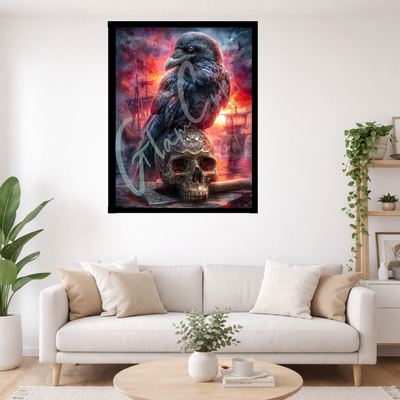Vorbestellen: Diamond Painting "Rabenschwur" by Anny 70x93cm