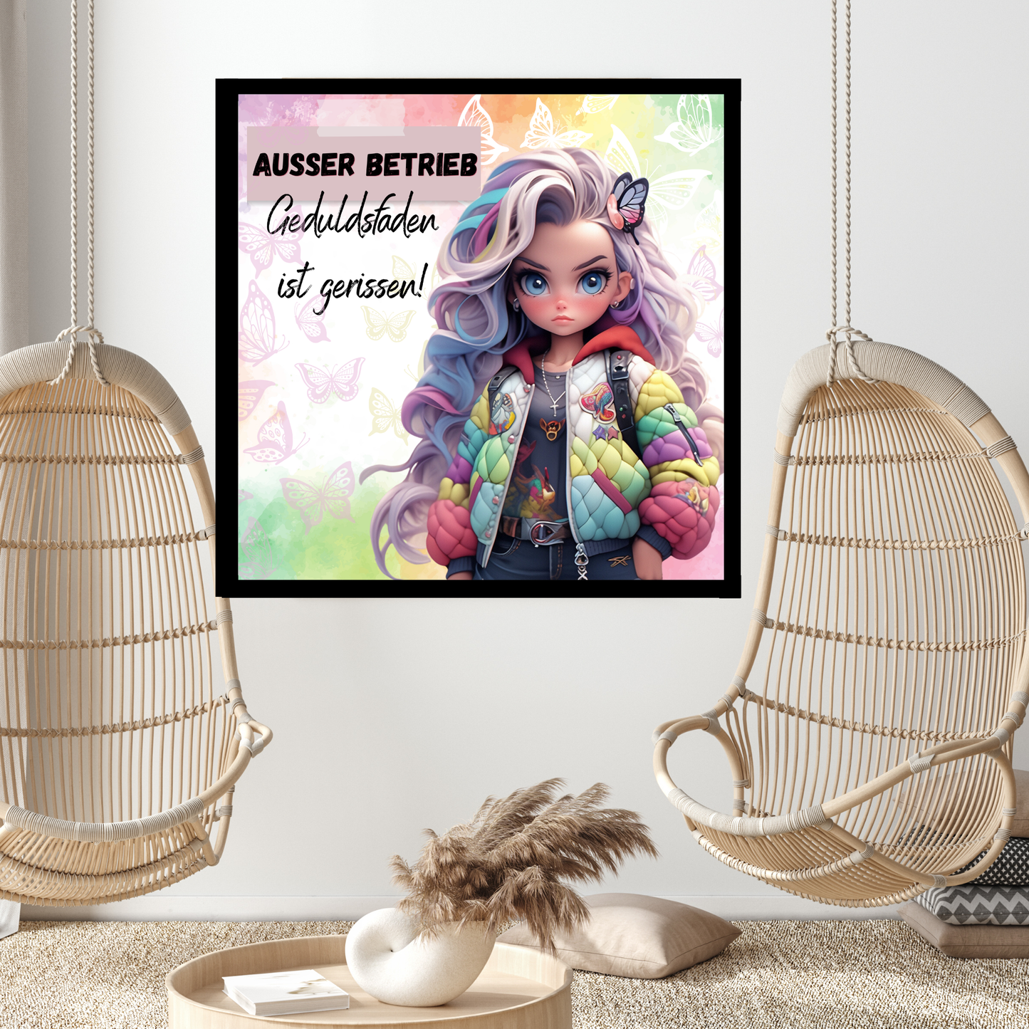 Vorbestellung: Diamond Painting "Außer Betrieb - by Trible-C-Design" 80x80cm