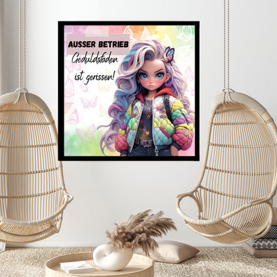 Diamond Painting "Außer Betrieb - by Trible-C-Design" 80x80cm