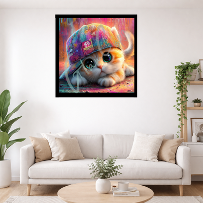 Vorbestellen: Diamond Painting "Streetpaws" 50x50cm by Anny